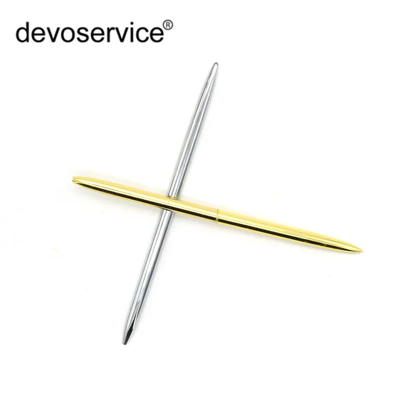 Изящная металлическая латунная шариковая ручка тонкие шариковые ручки