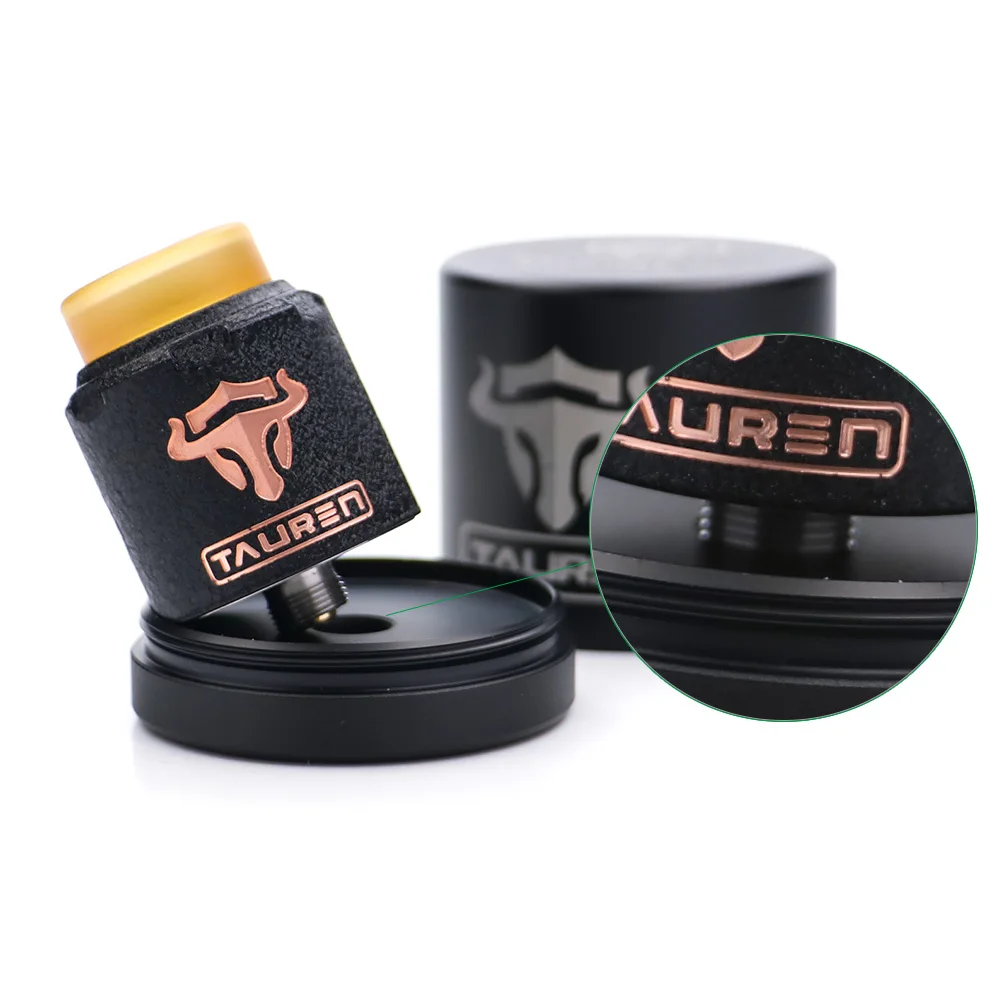 2 шт./лот/Лот Новый Цвет THC Tauren RDA Tank 810 капельный распылитель 24 мм с 28 микро