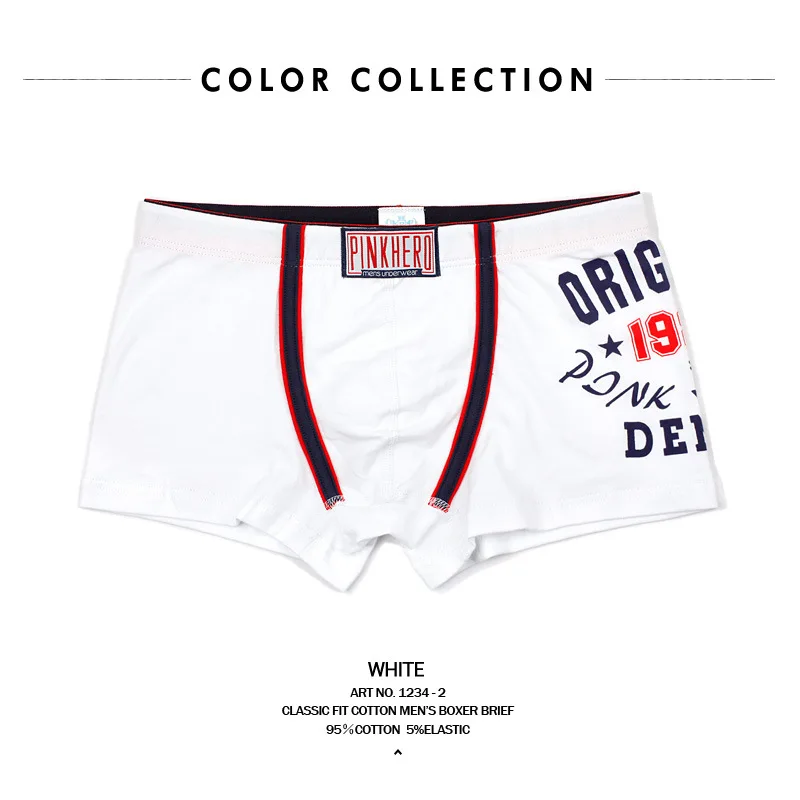 Нижнее белье мужское хлопковые боксеры с принтом | Мужская одежда