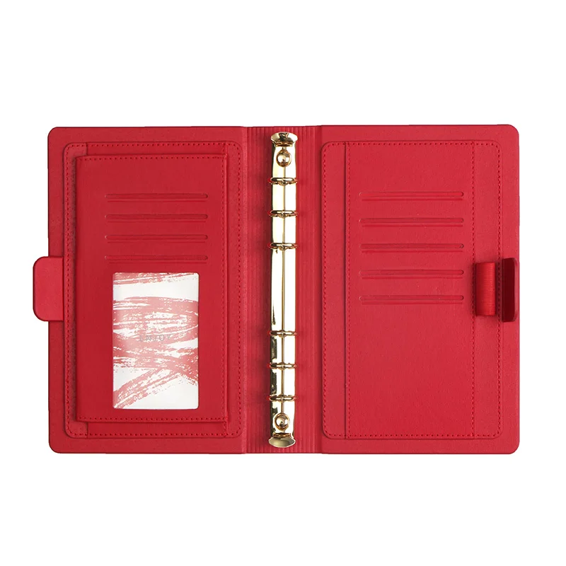 Деловой высококлассный блокнот для встреч на спирали с 6 отверстиями дневник