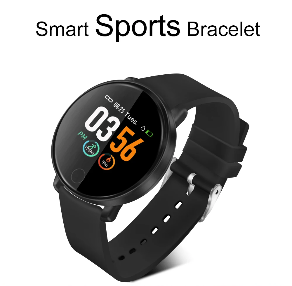 S226D Смарт часы с монитор сердечного ритма Фитнес трекер крови Давление Smartwatch