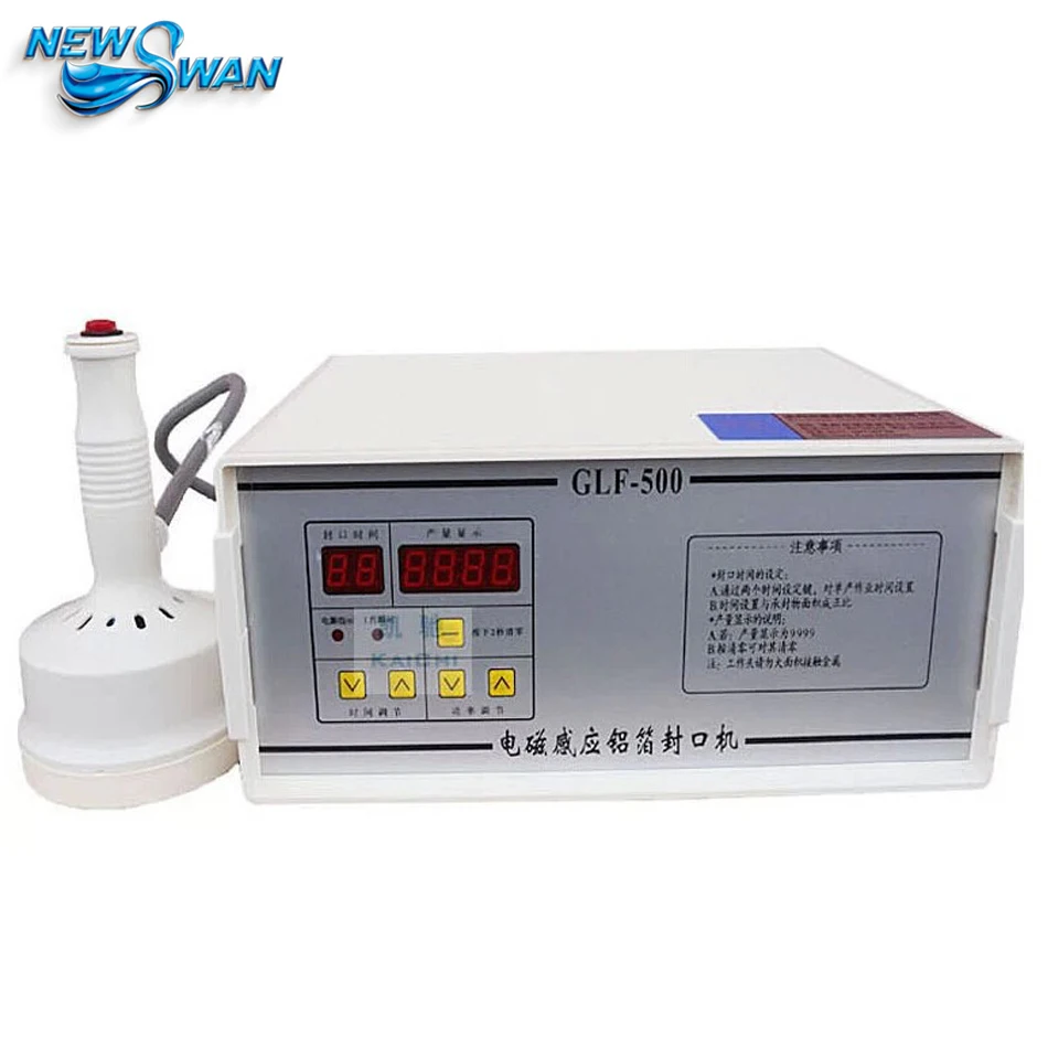 GLF 500 Электромагнитная индукция машина для запечатывания алюминиевой фольгой