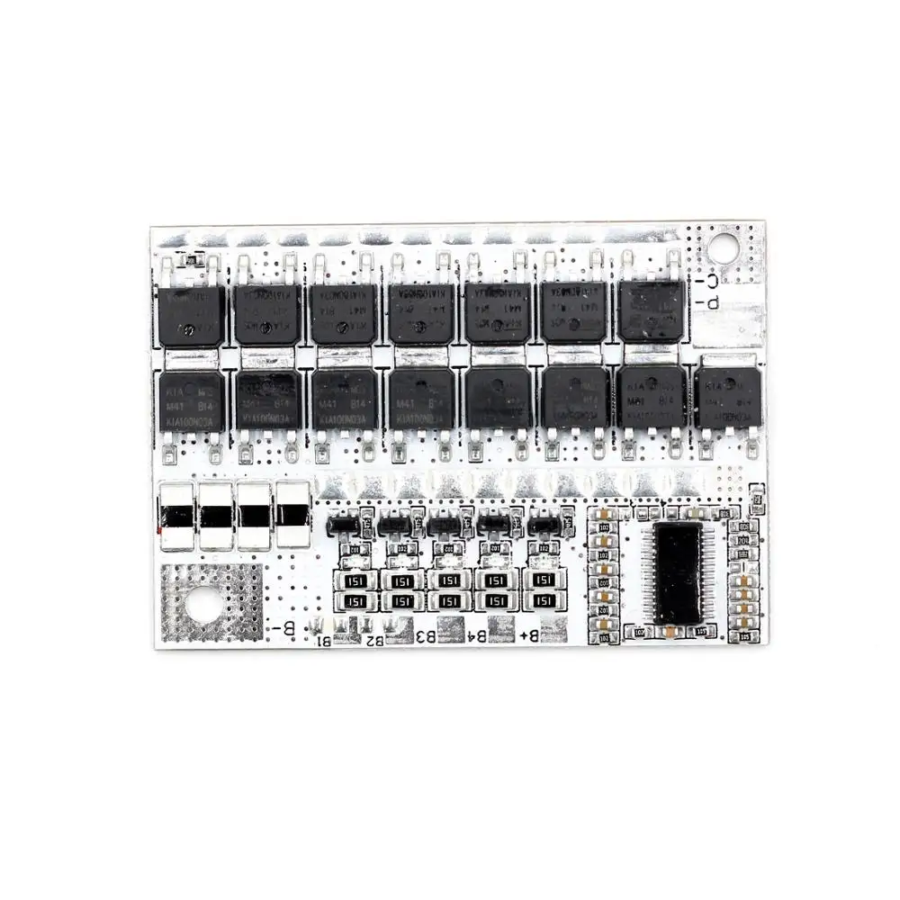Защитная печатная плата для тройной литий ионной полимерной батареи 3S/4S/5S BMS 12V 16 8