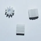 10100 шт. диаметр 6 мм2 мм отверстие10 зубьев 0,5 Модуль пластиковый редукторный моторзубчатая шестерняигрушечные аксессуарыигрушка сделай сам 102A