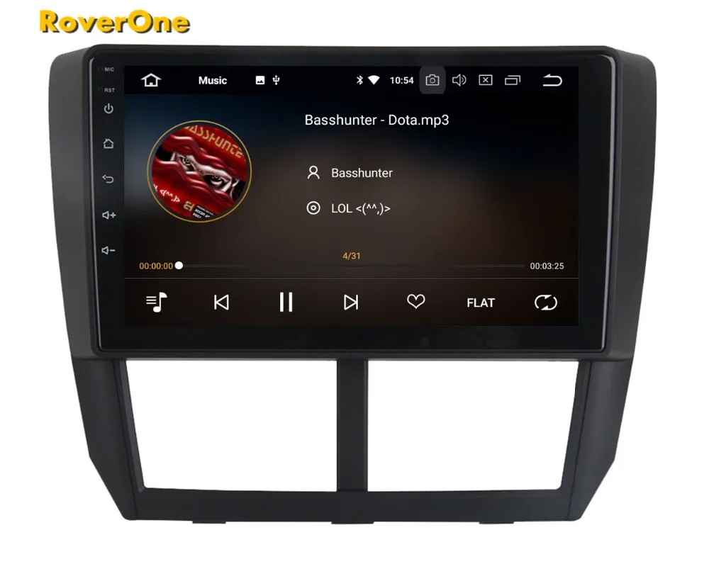 Android 9,0 Автомобильный мультимедийный плеер для Subaru Forester Impreza 2008-2012 Авторадио Bluetooth Радио Стерео навигация головное устройство