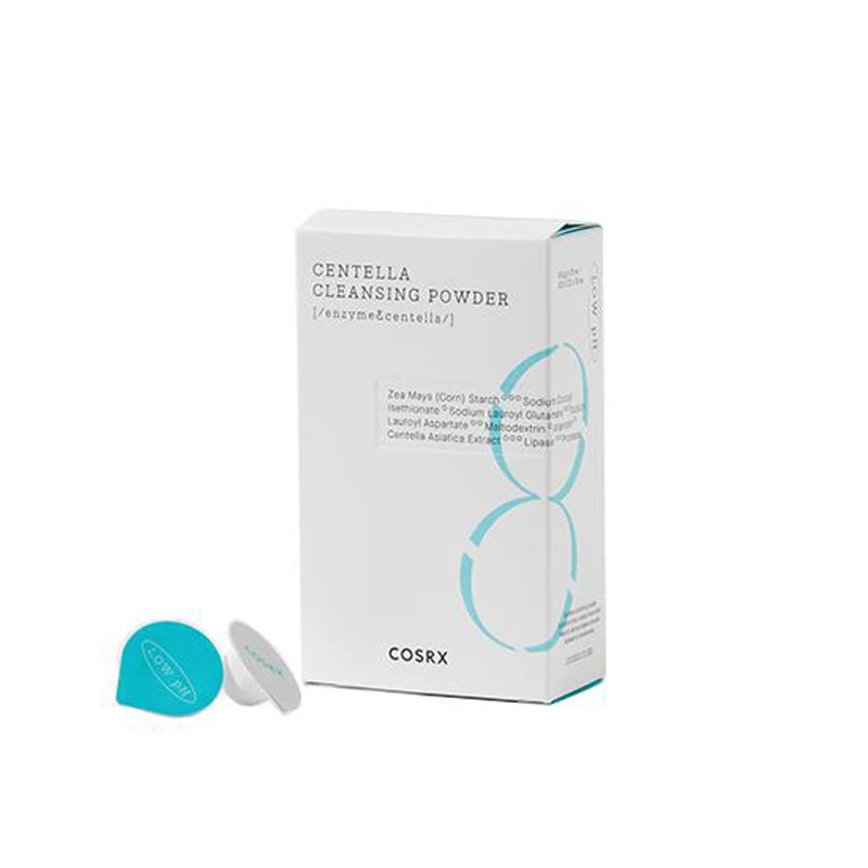 Очищающий порошок COSRX Centella с низким PH 30 шт. отбеливающий фермент для лица