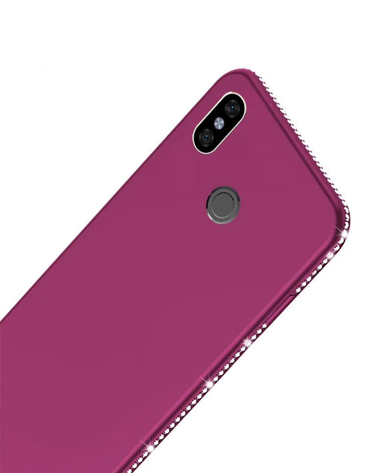 Чехол для Redmi Note 5 чехол Xiaomi блестящий с бриллиантами Pro Global 99 дюйма | Мобильные