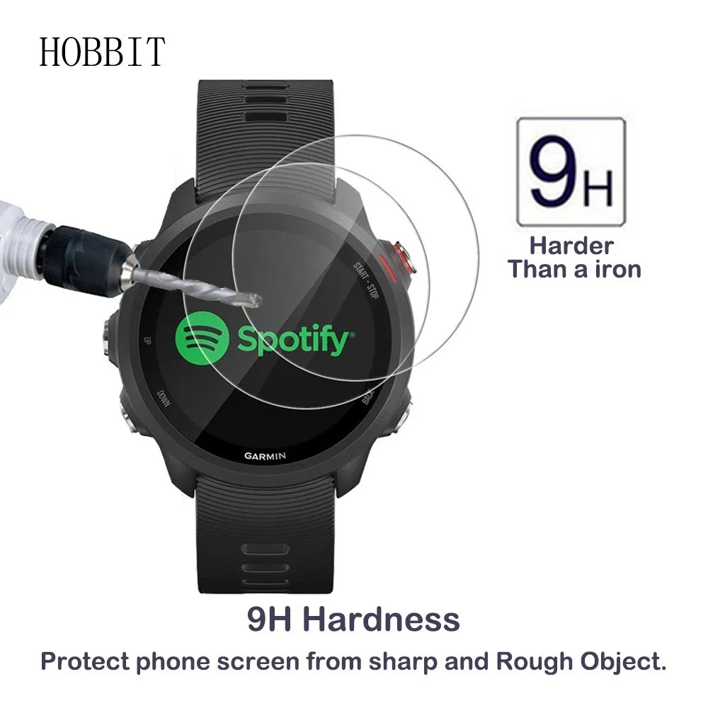 2 упаковки для смарт часов Garmin 945 645 45 45S защита экрана 2.5D 9H ультрапрозрачное