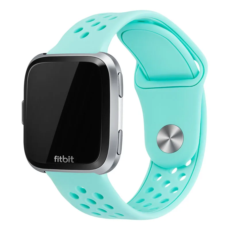 3 Спортивный ремешок для Fitbit versa, ремешок из мягкого силикона, сменный ремешок для Fitbit, ремешок для часов 61001 - Цвет ремешка: 3