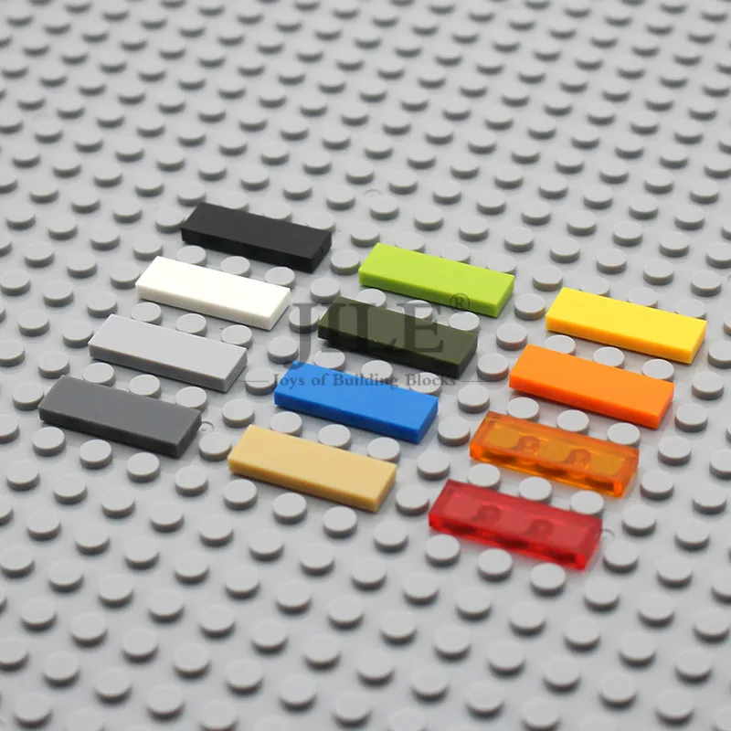 Moc креативная плитка 1x3 планшет 63864 DIY основы классический просветляющий Строительный набор кирпичных блоков совместим со сборками частиц
