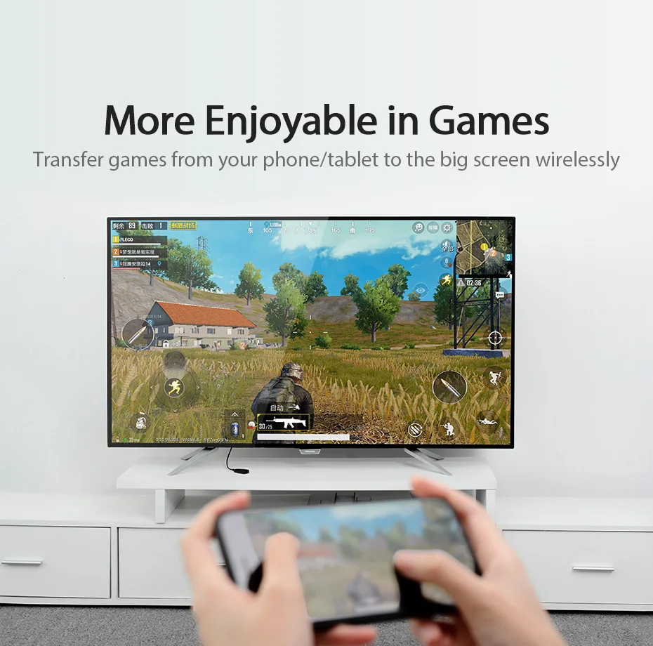 Vention Miracast беспроводной Wifi HDMI 4k HDMI Поддержка 5G/2,4G Ezcast AirPlay tv для iPhone X 8 7 Plus huawei P20 дисплей проектор