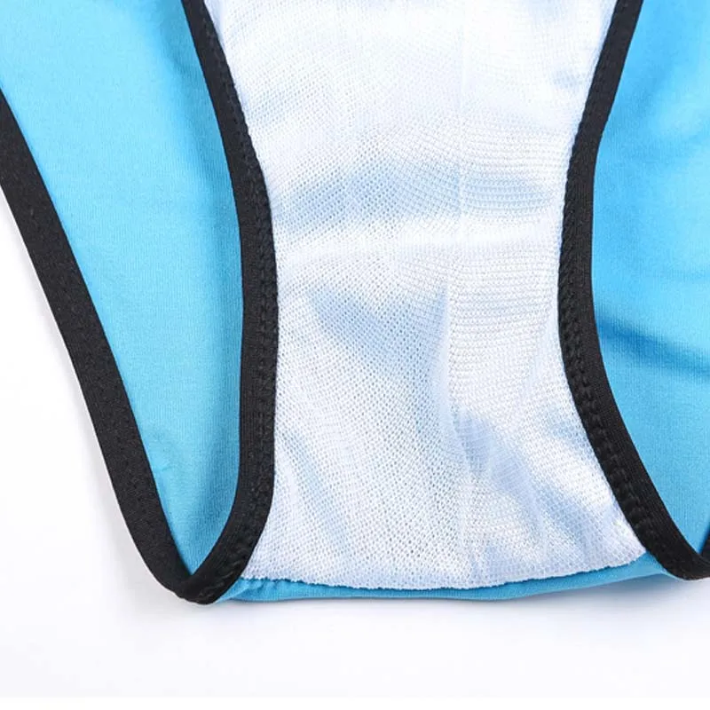 Купальник с высокой талией летний сексуальный лоскутный бикини черный край