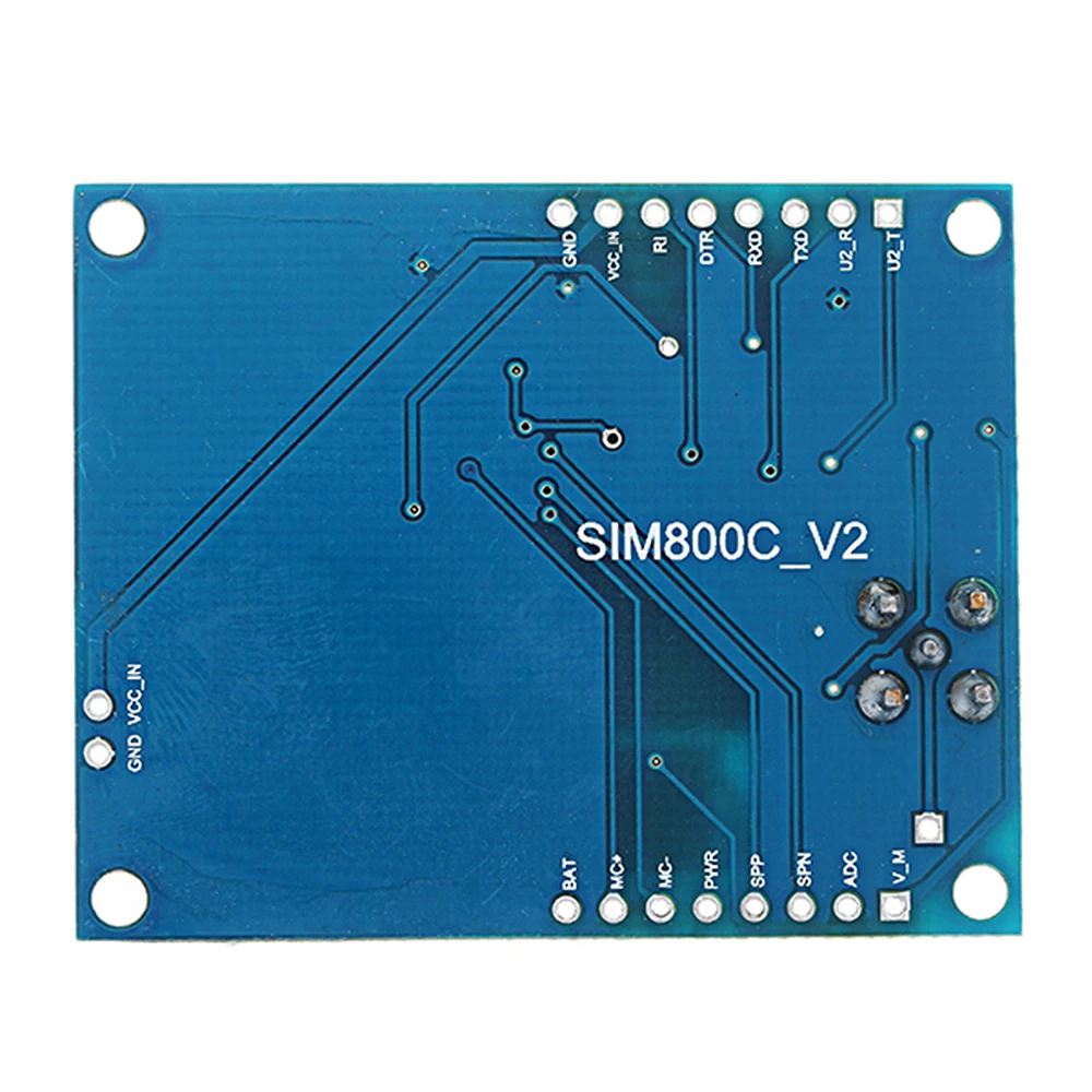 С клеевой палкой SIM800C макетная плата GSM GPRS модуль Поддержка сообщений bluetooth TTS DTMF