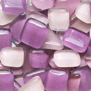 03 purple Цветные стеклянные мраморные мозаичные частицы 155 шт необычная мозаичная плитка DIY мозаика цветочный горшок садовый орнамент блестящие мозаичные бусины - Цвет: 03 purple