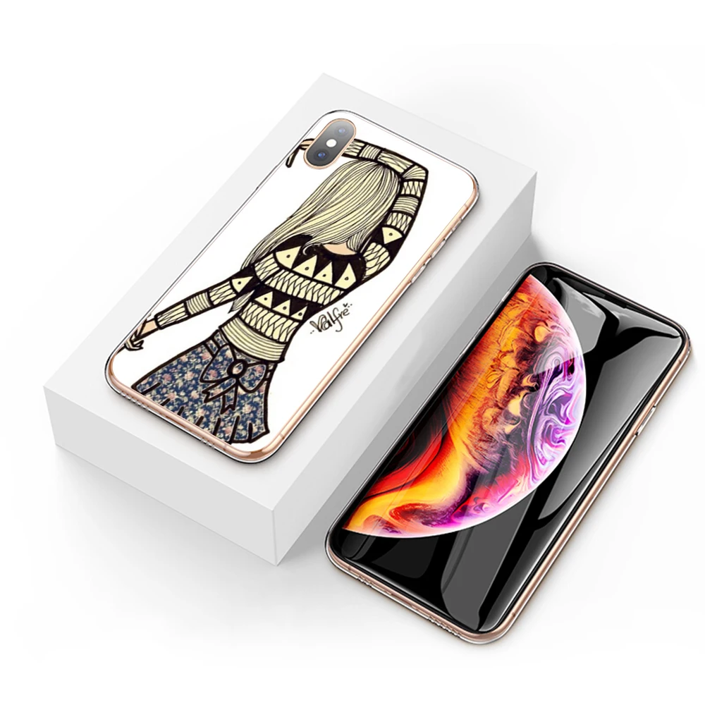 Твердый чехол накладка для Apple iPhone 6 6s 7 8 Plus X 5 SE XS Max XR|Чехлы-накладки| |