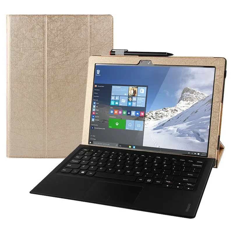 Чехол серии Wire для lenovo Ideapad MIIX510 12,2 ''складной Стенд смарт-чехол из полиуретановой кожи для MIIX5 12,2 дюймов Miix 510 чехол для планшета