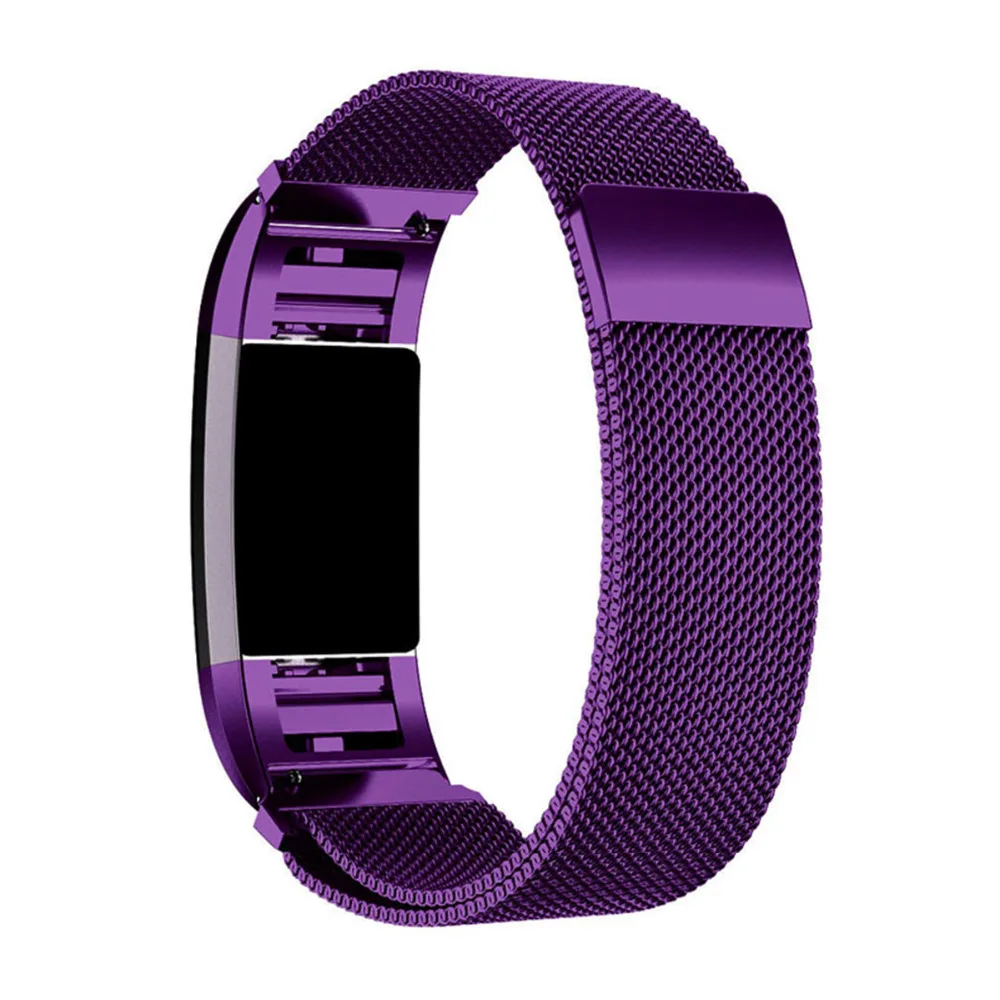 LNOP Миланская петля ремешок для браслета FitBit Charge 2 charge2 hr correa Нержавеющая сталь запястье ссылка браслет ремень аксессуары для часов