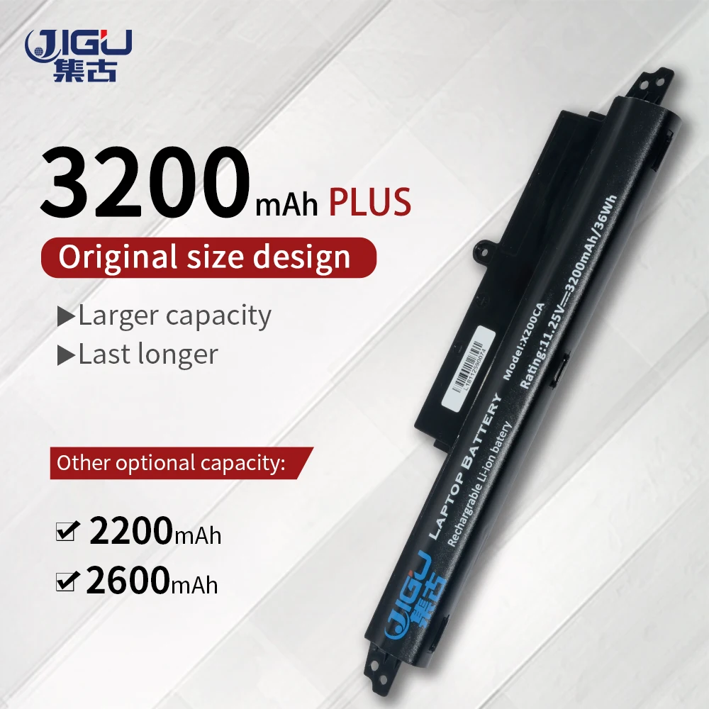 Батарея для ноутбука JIGU 0B110 00240100E 1566 6868 A31LM2H A31LM9H ASUS VivoBook 200CA CT161H X200CA Series|laptop battery|laptop