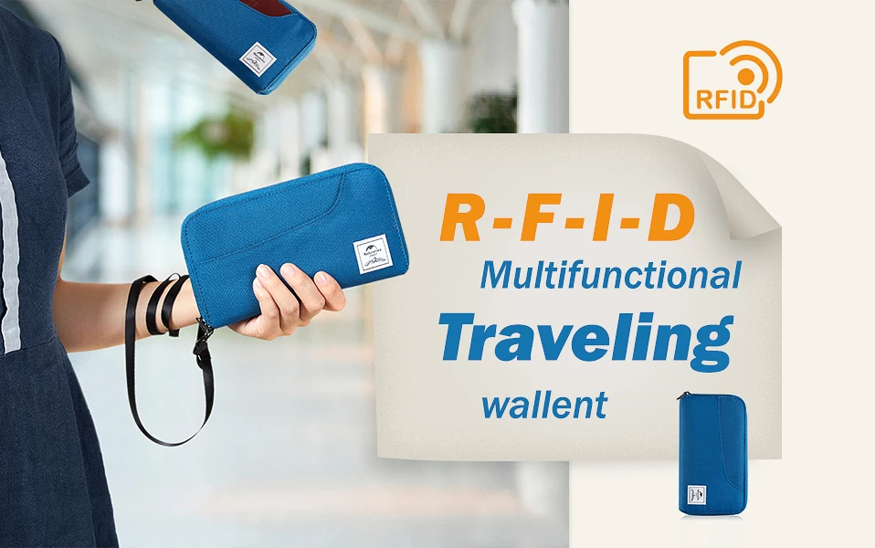 Многофункциональный кошелек Naturehike RFID для путешествий, Ультралегкая переносная дорожная Сумка для документов, кредитных карт