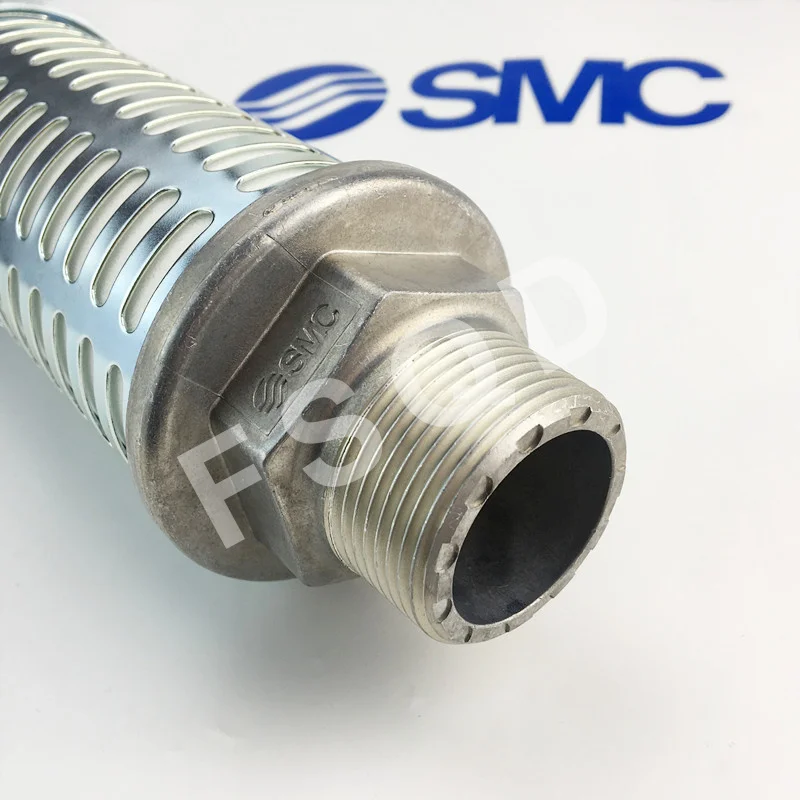 AN500-06 AN600-10 AN700-12 AN700-14 AN900-20 глушитель SMC большой поток глушитель выхлопной трубы серия