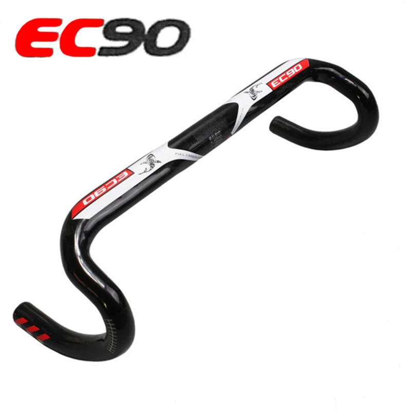 Новый углеродный руль для велосипеда ec90 аэрокарбоновый дорожного EC90 31 8*400/420/440