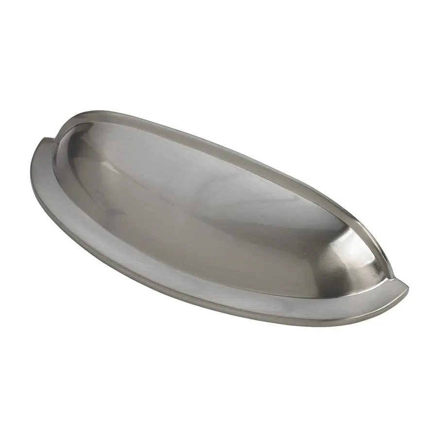

3-in Center-To-Center Matte Black Cup Cabinet Pull