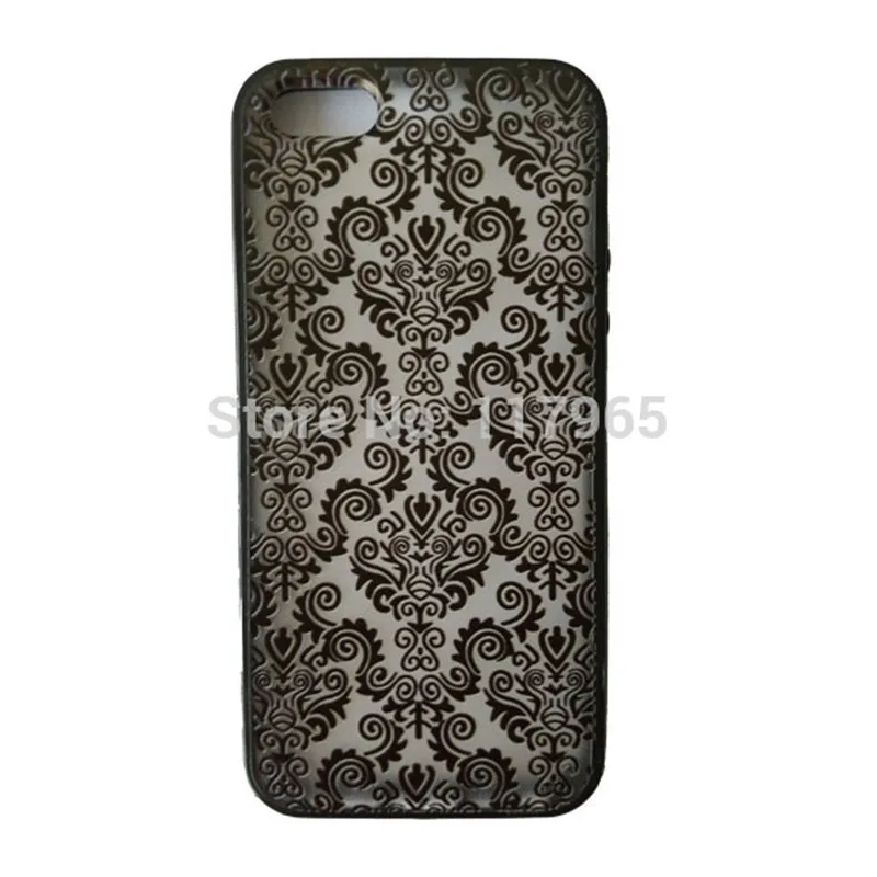 Retro Vintage Print Pattern Henna Floral Paisley Palace Flower Phone Hard PC Case Cover For Apple iPhone 5 5S SE/4 4S EC127 |