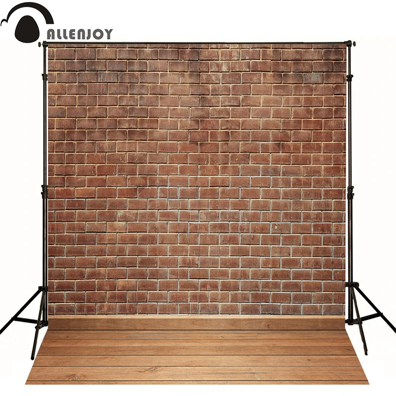 AllEnjoy фоны для фотосъемки Ретро красный кирпич Пол Мозаика Дети фотостудия