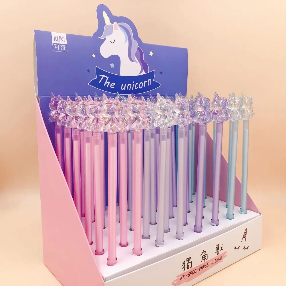 1 шт. Kawaii школьные принадлежности офисные канцелярские гелевые ручки творческий