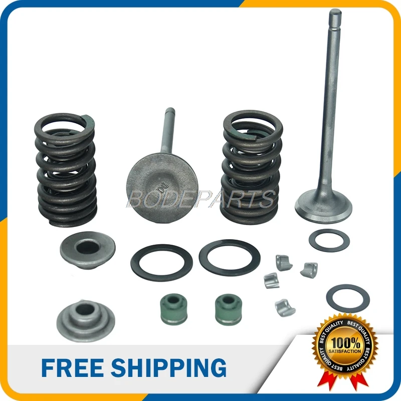 Комплект головки блока цилиндров с воздушным охлаждением для мотоцикла CG220cc