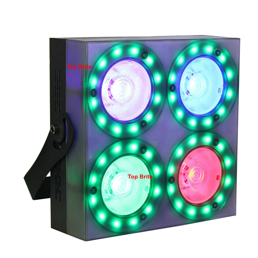 4 глазные светильники Par высокое качество 4X30W RGB полноцветные светодиодные для