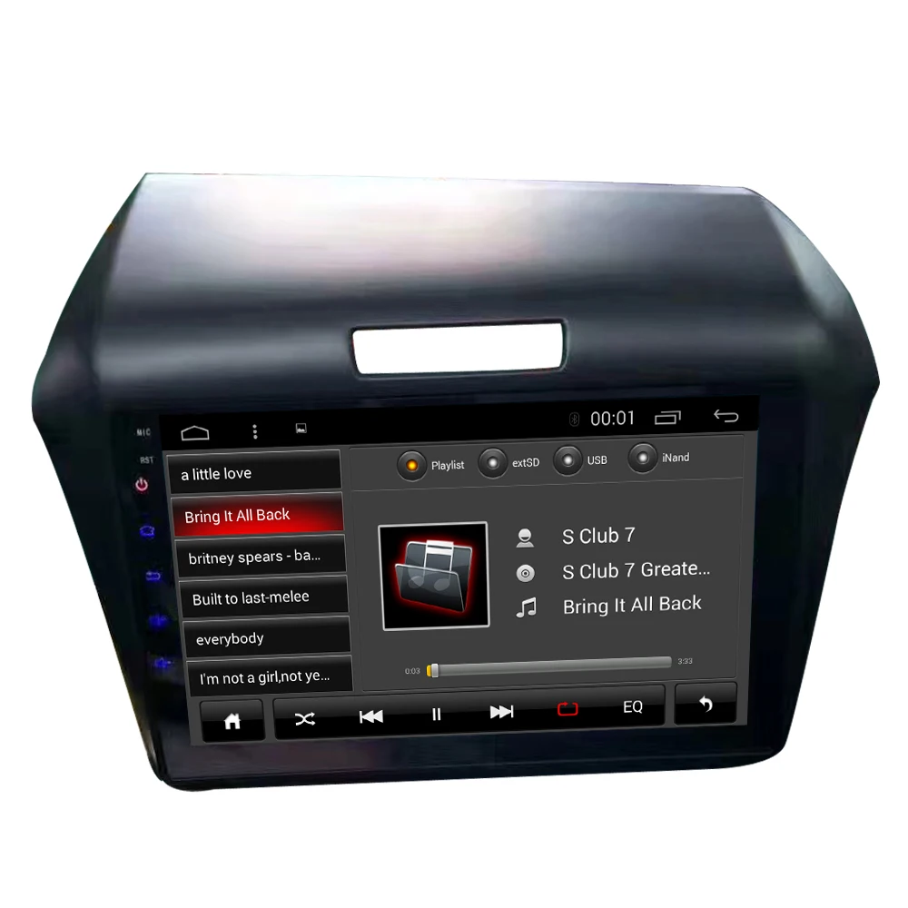 Bosstar 9 дюймов android7.1 Автомагнитола для Honda jade Встроенный Wi Fi Bluetooth Зеркало Ссылка