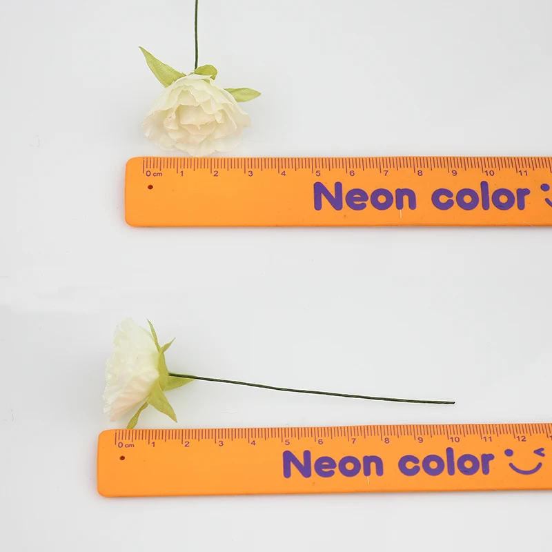 Искусственные цветы из шелка 3 см искусственные розы для украшения свадьбы