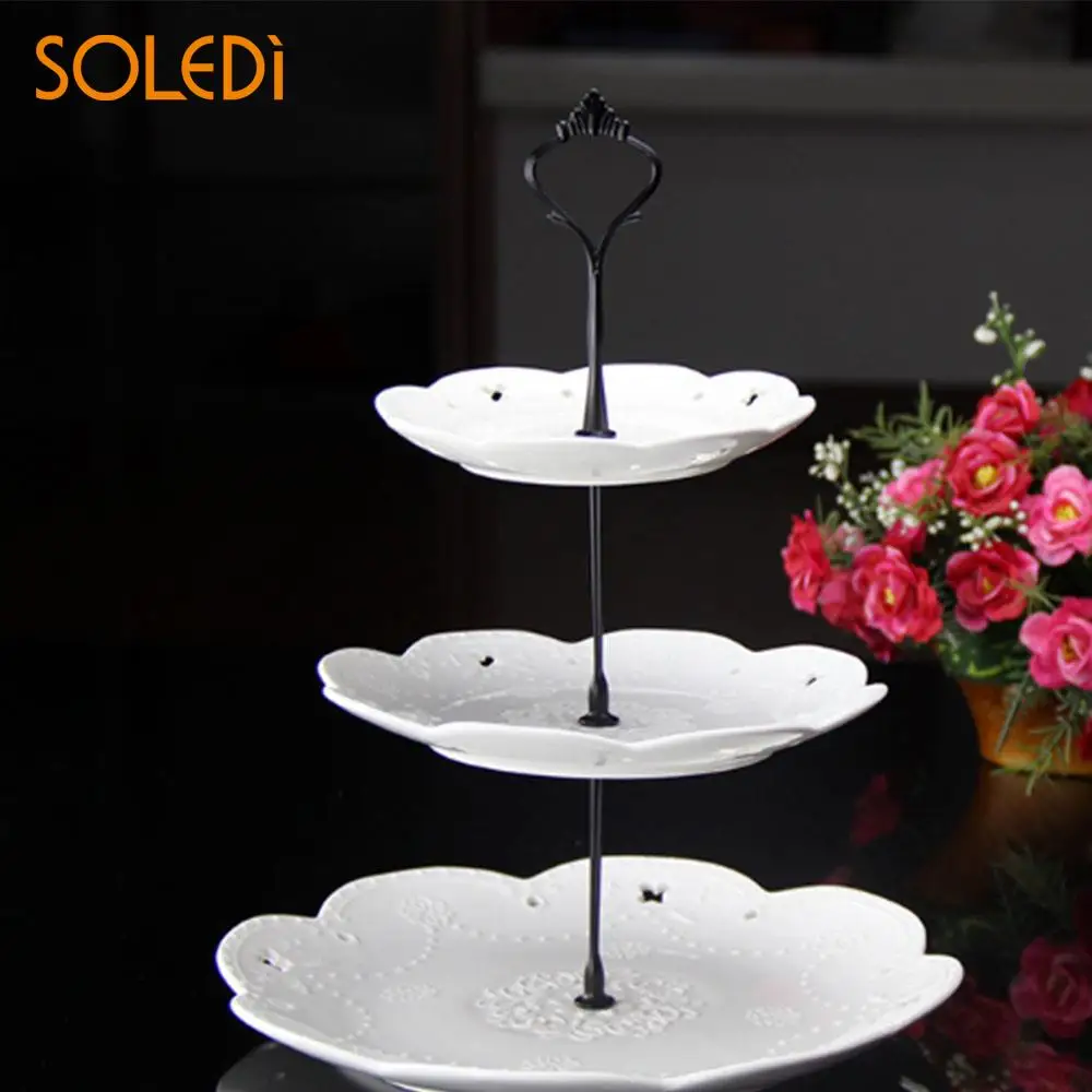 Металлическая подставка для торта с короной 2/3 уровней|Стойки| |