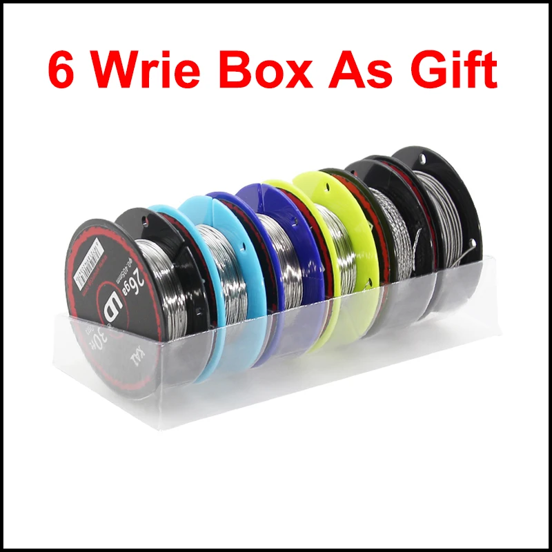 Original SMOK TFV8 Baby RBA Coil with V8 exclusive Glass Tube DIY core Resistance for 3ml Tank Accessories | Электроника
