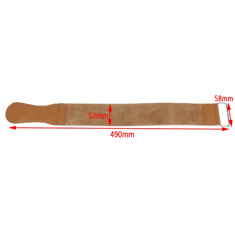 1 шт. Новый кожаный прямой бритвенный станок складной ремень для парикмахера 49 см