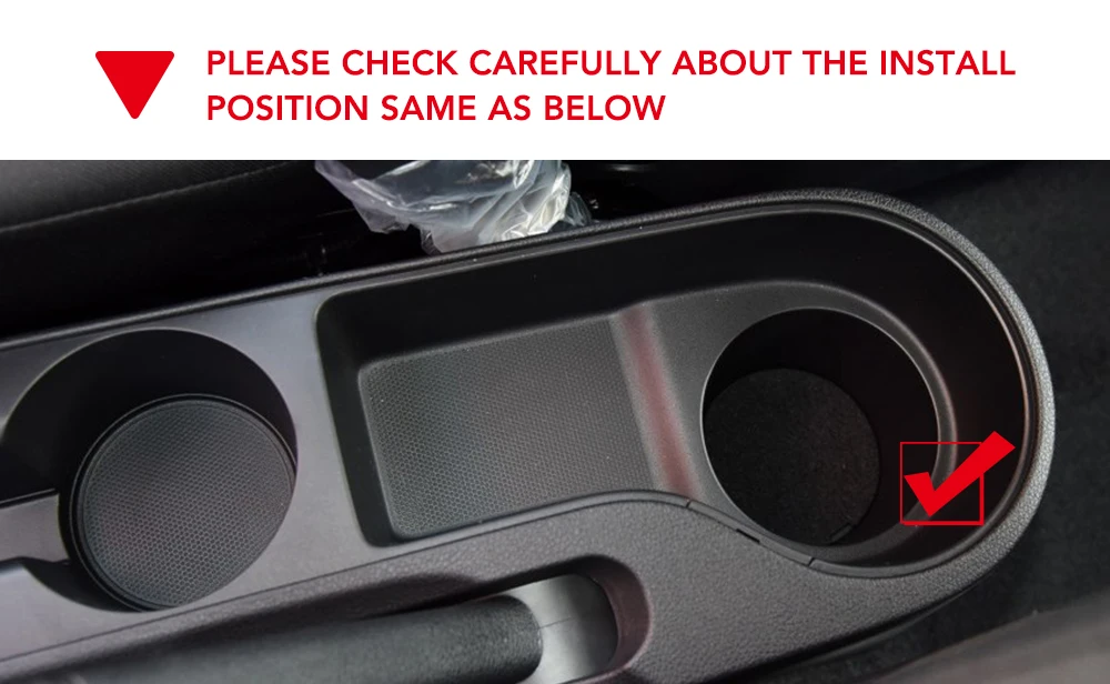 Для 2017 KIA Rio 4 X line подлокотник коробка для центрального магазина держатель чашки