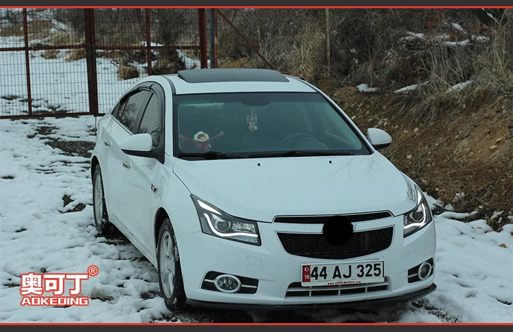 AKD автомобильный Стайлинг Головной фонарь для Chevrolet Cruze фары 2009- светодиодный фары DRL Q5 Биксеноновые линзы Высокий Низкий луч парковка