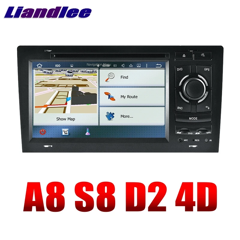 Liandlee автомобильный мультимедийный плеер NAVI для Audi A8 S8 D2 4D 1994~ 2003 автомобильная система с сенсорным экраном радио ТВ DVD стерео gps навигация