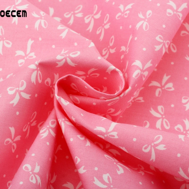 Цветочный серии стежка хлопок Ткань метр Вышивание тканей детей Постельные