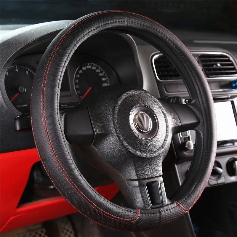 Чехол рулевого колеса автомобиля кожаные аксессуары для Daewoo gentra nexia lanos lacetti matiz