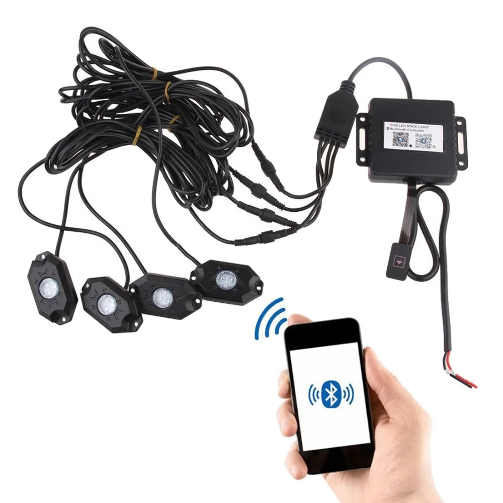 9 Вт Светодиодный светильник для катания на скале джипа автомобиля грузовика