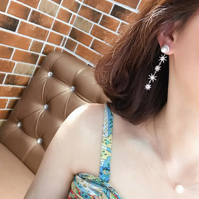 TJP Мода цвета: золотистый серебристый Цвет чешские хрустальные длинной кисточкой