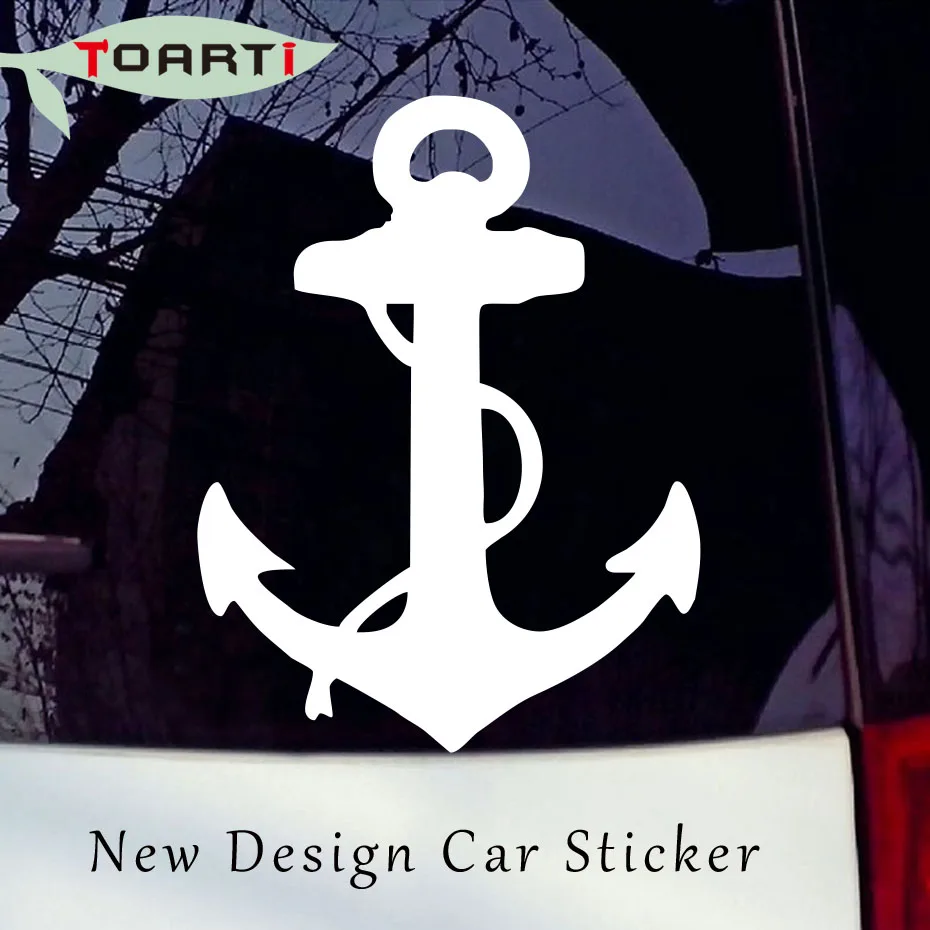 10*14 см деревенский якорь наклейки на автомобиль клей винил Стайлинг автомобиля