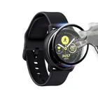 3D изогнутая защитная пленка из стекловолокна для Samsung Galaxy Watch Active 2 40 мм 44 мм Active2 защита для экрана с полными краями