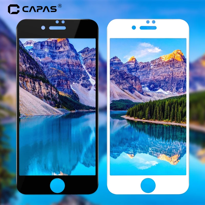 Защитная пленка для экрана iPhone 7 Plus 8 оригинальные чехлы из закаленного стекла