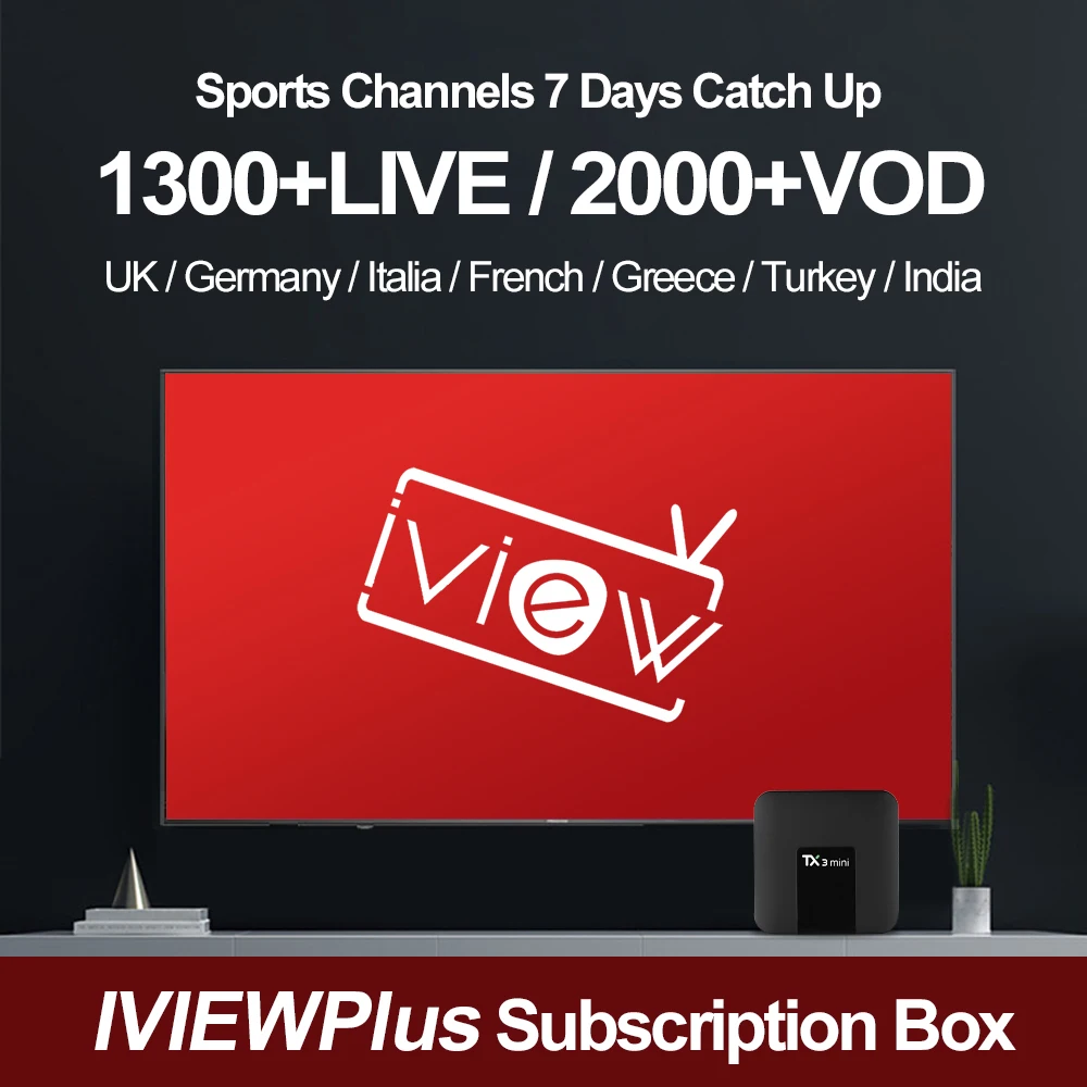TVpao iviewHD plus iptv подписка Великобритания Германия 7 дней догнать стабильный iptv на Android Box