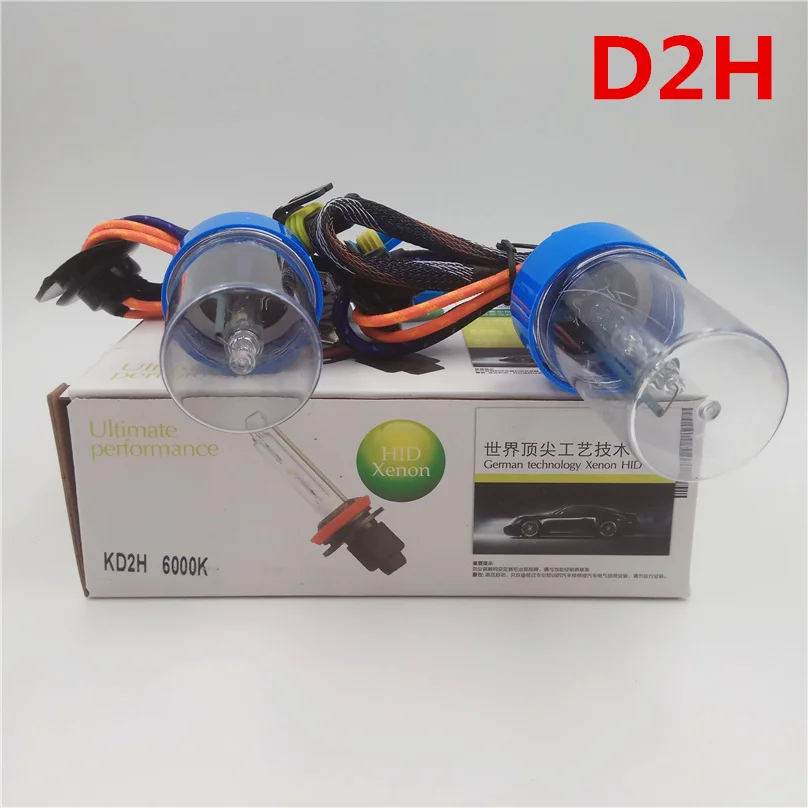 2 шт. H1 H3 H4 H7 H11 9005 9006 9012 D2H HID лампа 55W xeno головной светильник 3000K 4300K 6000K 8000K 100%