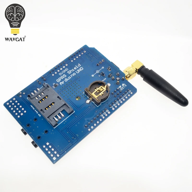 Комплект модуля WAVGAT SIM900 850/900/1800/1900 МГц GPRS/GSM для Arduino|Интегральные схемы| |