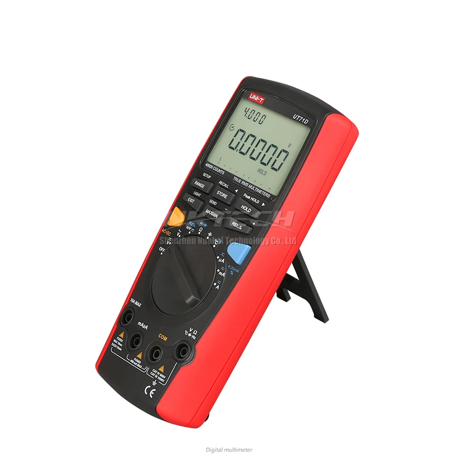 UNI-T интеллектуальный цифровой мультиметр UT71E UT71D UT71C UT71B UT71A Ture RMS температура AC DC Вольт колпачок Res Freq двойная подсветка